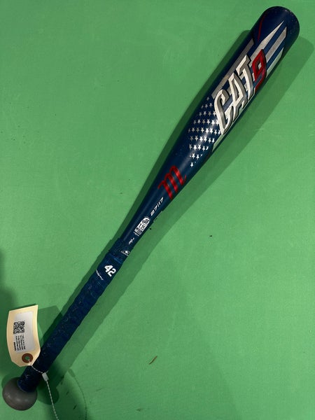2021 Marucci CAT9 Pastime Alloy Bat USSSA Certified (-10) Alloy 17 oz 27" (Used)
