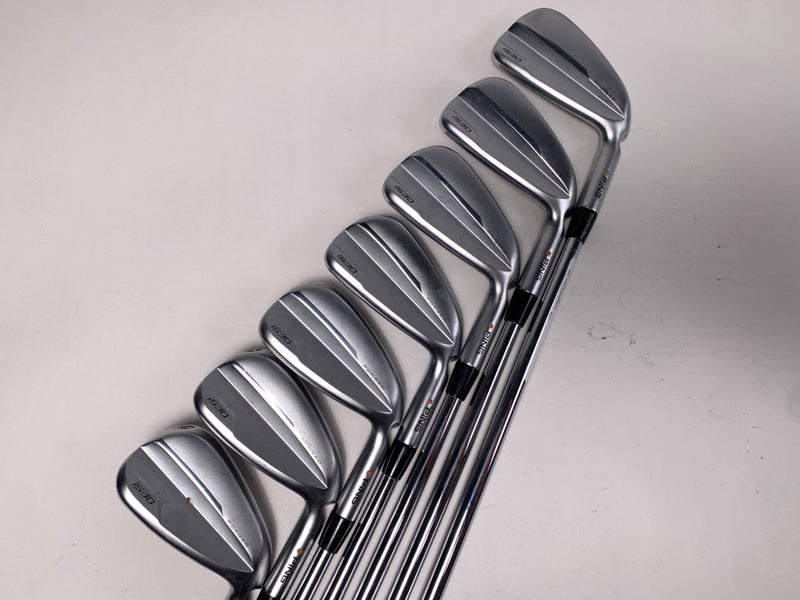 Ping i530 Iron Set 4-PW Orange Dot 2* Flat DG S300 105g Stiff RH Retro Spec