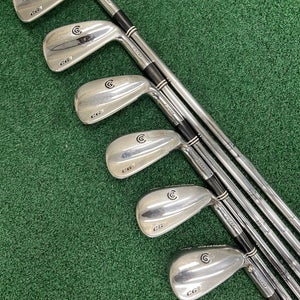 Cleveland Golf Blade Iron Set CG-1 CMM 3-PW (Missing 4&5 Iron) Extra Stiff Steel