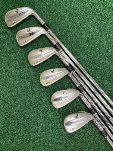 Cleveland Golf Blade Iron Set CG-1 CMM 3-PW (Missing 4&5 Iron) Extra Stiff Steel