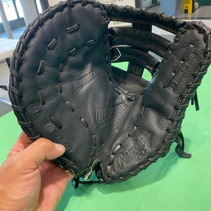 Black Rawlings Renegade LH First Base Baseball Glove 12.5" (Used)