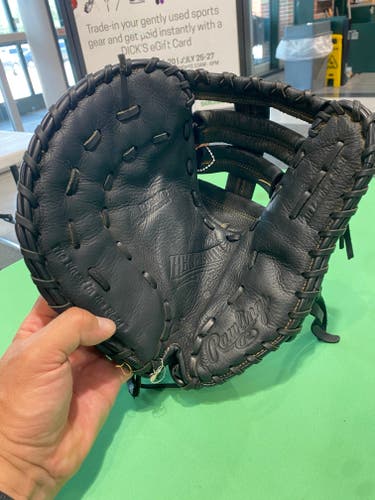 Black Rawlings Renegade LH First Base Baseball Glove 12.5" (Used)