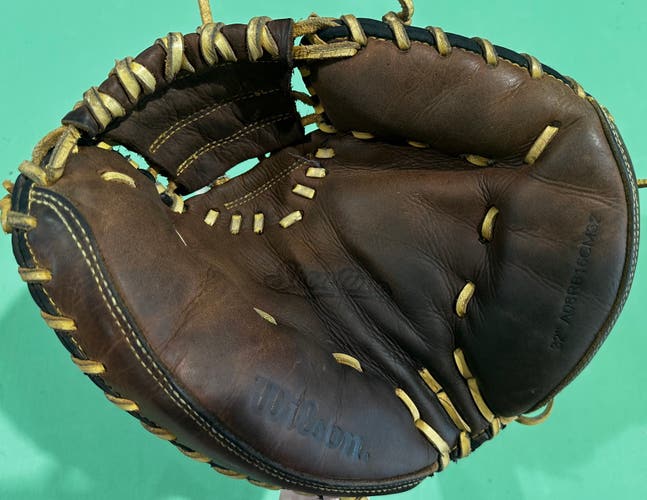Brown Wilson Showtime RH Catcher's Baseball Glove 32" (Used)