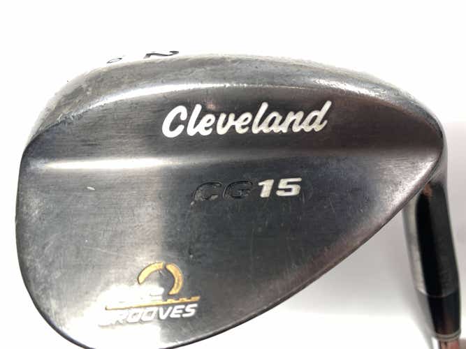 Cleveland CG15 Black Pearl Gap Wedge GW 52* 10 Bounce Traction Wedge Mens RH