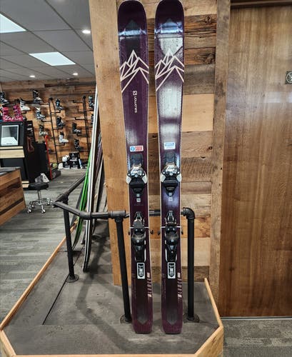2023 159 cm Salomon QST Lumen 99 Skis With Bindings (Used)