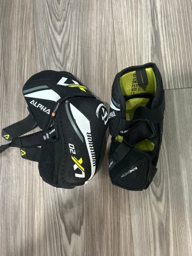 Small Senior Warrior Alpha LX 20 Elbow Pads (New)
