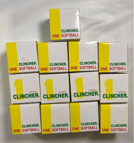 Worth DeBeer XF12 Clincher Stitch 12" Trutech Leather Softie Gymball - 13 Pack