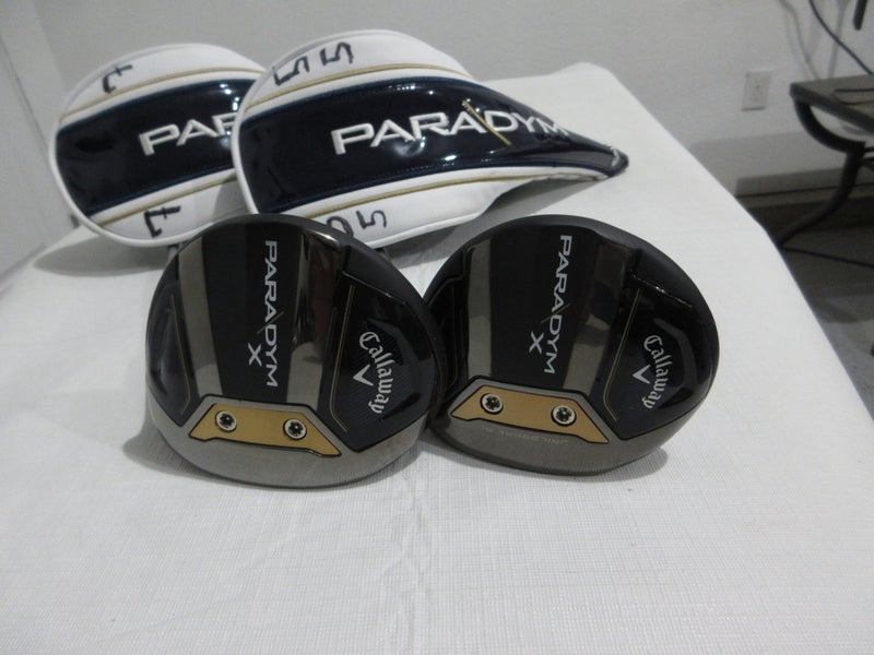 Callaway Paradym X Fairway Wood Set - 18* - 21* - Ascent 50 Senior Flex Graphite