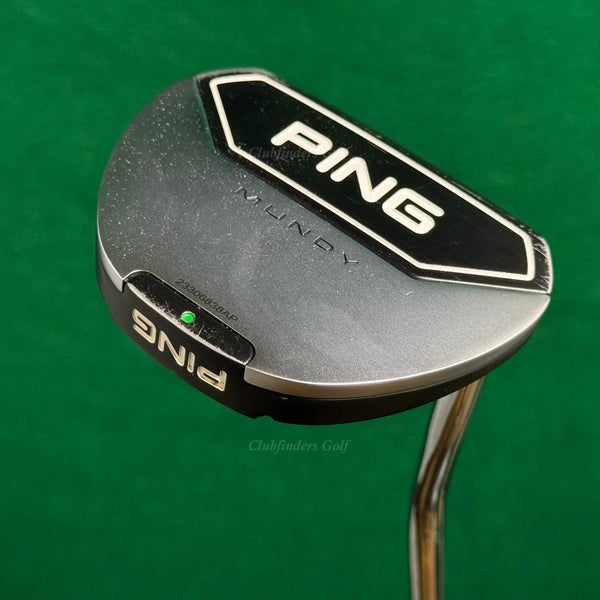 Ping 2023 MUNDY Green Dot 37.5" Double-Bend Mallet Putter w/ Super Stroke
