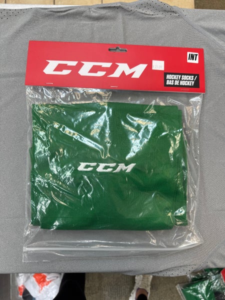 CCM Green Hockey Socks - INT