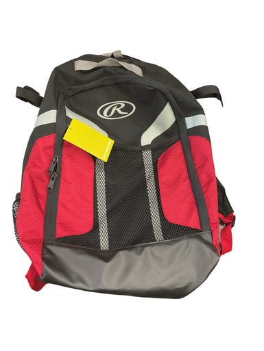 Used Rawlings BB/SB Player Backpack Red 11859-S000023488
