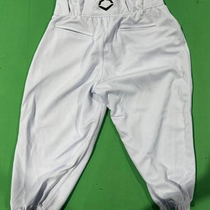 White Unisex Small Youth EvoShield Salute Relax Game Pants (New)