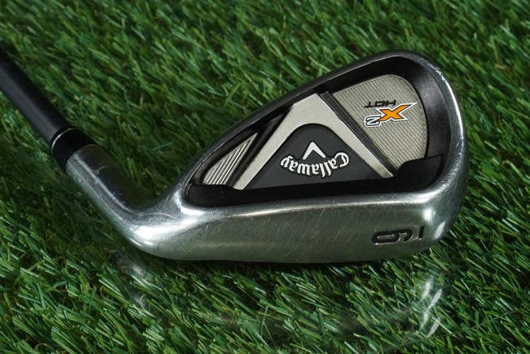 CALLAWAY X2 HOT 9 IRON GRAPHITE 60-R REGULAR FLEX RH ~ L@@K!!