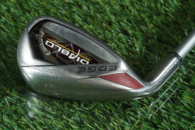 CALLAWAY GOLF DIABLO EDGE 9 IRON GRAPHITE LADIES WOMEN'S FLEX LEFT HANDED LH