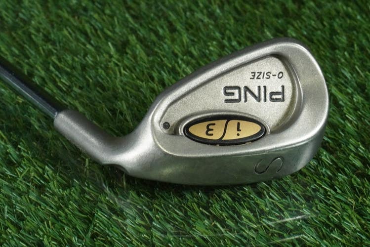 PING I3 O-SIZE SAND WEDGE "S" CUSHIN JZ STEEL STIFF FLEX BLACK DOT RH ~ L@@K!!