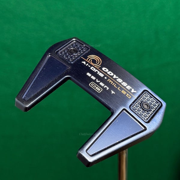 Odyssey Ai-One Milled SEVEN T DB 35.5" Mallet Putter Golf Club w/Super Stroke