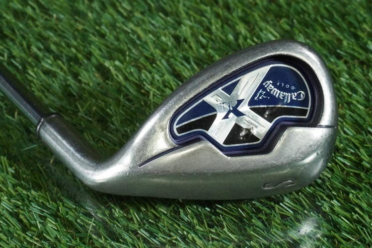 CALLAWAY GOLF X-18 R SAND WEDGE "S" TRUE TEMPER STEEL UNIFLEX RH ~ L@@K!!