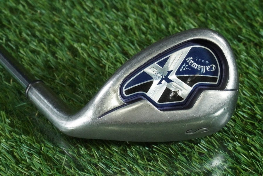 CALLAWAY GOLF X-18 R SAND WEDGE "S" TRUE TEMPER STEEL UNIFLEX RH ~ L@@K!!