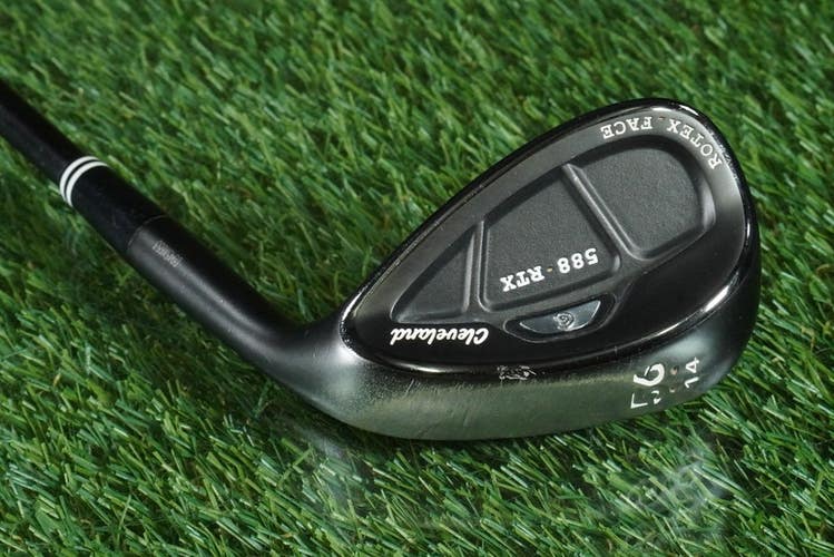CLEVELAND GOLF 588 RTX SAND WEDGE GRAPHITE WEDGE FLEX RH 56 14 ~ L@@K!!