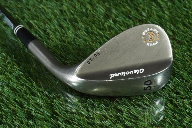 CLEVELAND TOUR ACTION GAP/ ATTACK/ WEDGE TRACTION WEDGE FLEX RH 50 10 ~ NICE!!