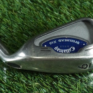 CALLAWAY GOLF STEELHEAD X-16 6 IRON TRUE TEMPER ULTRA LIGHT STEEL RH ~ L@@K!!