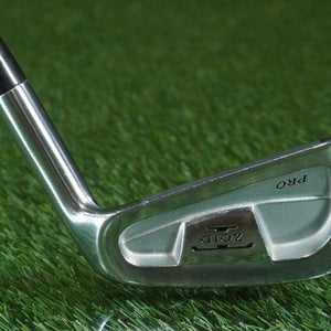 MIZUNO T-ZOID PRO FORGED 7 IRON TURBO GOLD GRAPHITE REGULAR FLEX RH ~ NICE!!