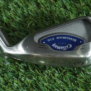 CALLAWAY GOLF STEELHEAD X-16 3 IRON TRUE TEMPER ULTRA LIGHT STEEL SHAFT RH