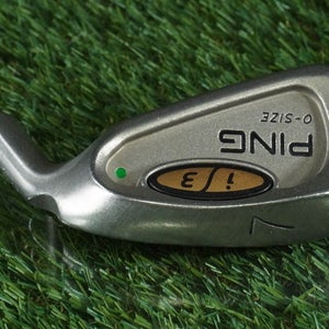PING I3 O-SIZE 7 IRON CUSHIN JZ REGULAR FLEX STEEL GREEN DOT RH ~ L@@K!!