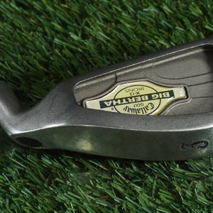 CALLAWAY GOLF BIG BERTHA X-12 IRONS 1998 3 IRON MEMPHIS "10" STEEL RH ~ L@@K!!