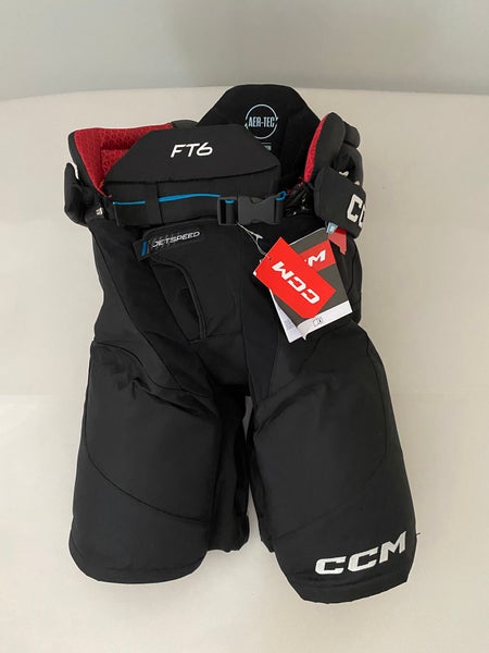 New Senior CCM JetSpeed FT6 Hockey Pants Black Large