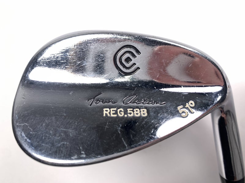 Cleveland Tour Action Wedge 51* Dynalite Gold Sensicore S300 Wedge Steel Mens RH