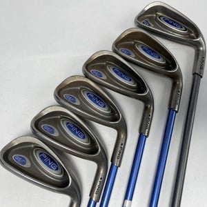 Ping G5 Ladies Iron Set 5-PW Black Dot ULT50I Ladies Graphite Womens RH