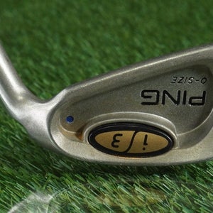 PING I3 O-SIZE 4 IRON CUSHIN JZ STEEL STIFF FLEX BLUE DOT RH ~ L@@K!!