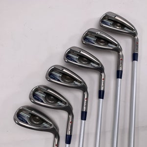 Ping G LE Iron Set 7-PW+GW+SW Red Dot 1* Flat ULT230 Ladies Graphite Womens RH