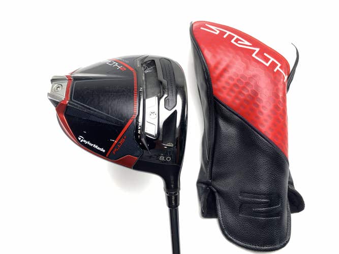 TaylorMade Stealth Plus Driver 8* Diamana S+60 Xlink Tech 60g Stiff RH HC -1''