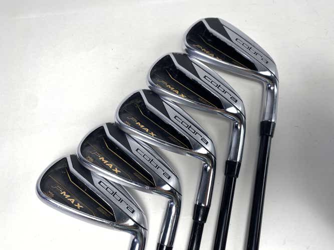 Cobra F-Max Iron Set 6-PW SuperLite 55g Senior Graphite Womens RH Midsize Grips