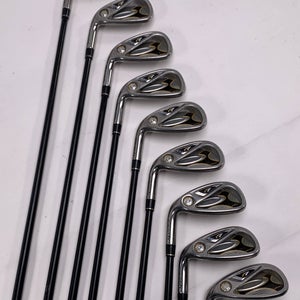 TaylorMade R7 Draw Iron Set 4-PW+GW+SW REAX 55g Regular Graphite Mens LH