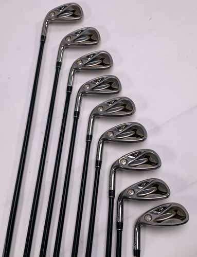 TaylorMade R7 Draw Iron Set 4-PW+GW+SW REAX 55g Regular Graphite Mens LH
