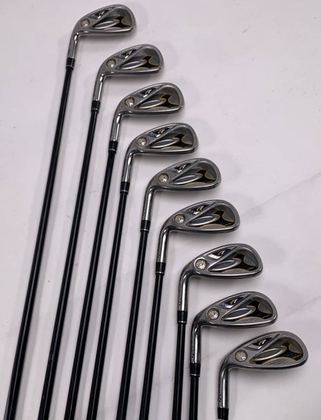 TaylorMade R7 Draw Iron Set 4-PW+GW+SW REAX 55g Regular Graphite Mens LH