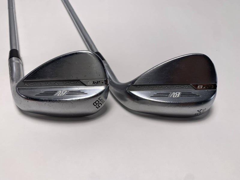 Titleist Vokey SM8 Tour Chrome Wedge Set 54* 10 | 58* 8 Wedge Steel Mens RH