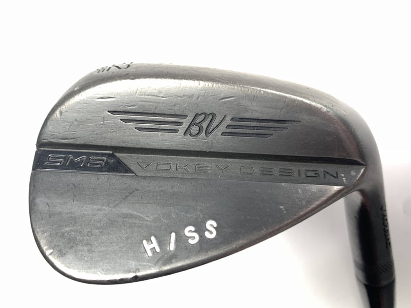 Titleist Vokey SM8 Jet Black Wedge 52* 8 Dynamic Gold S400 Tour Issue Wedge RH