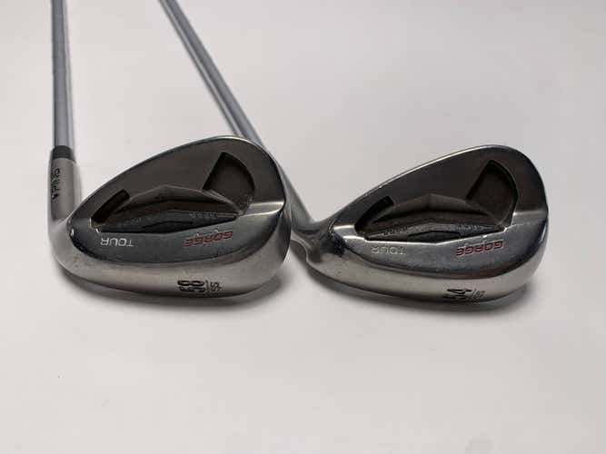Ping Tour Gorge Wedge Set 54* 58* Black Dot CFS Wedge Steel RH Midsize Grips