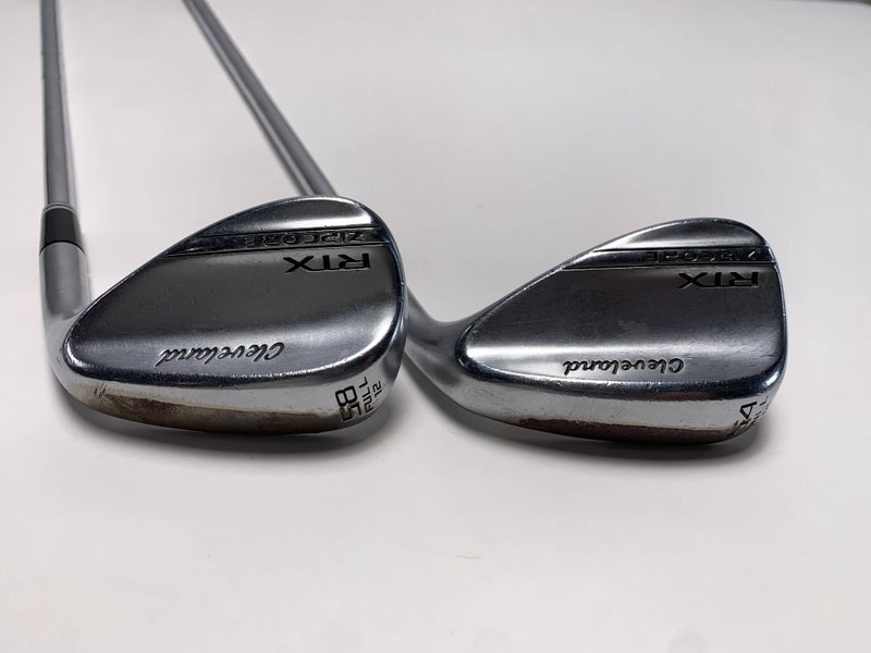 Cleveland RTX ZipCore Tour Satin Wedge Set 54* 12 | 58*12 DG Tour Issue Wedge RH