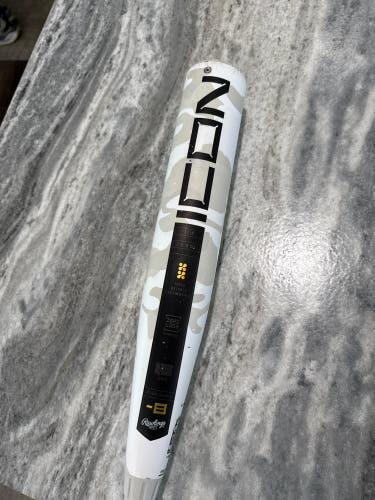 2025 Rawlings Icon Composite USSSA Certified Bat (-8) 23 oz 31" (Used)