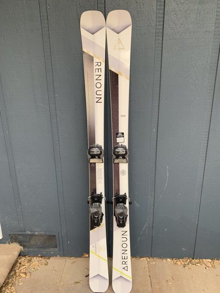 Women's 165 cm All Mountain Skis With Bindings (Used)