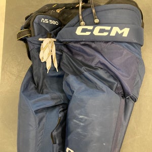 Blue CCM Tacks AS-580 Hockey Pants | Size: Senior Large