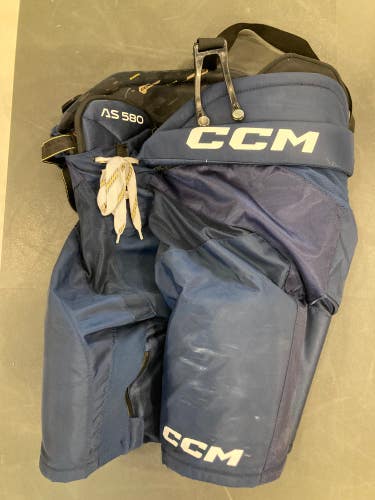 Blue CCM Tacks AS-580 Hockey Pants | Size: Senior Large