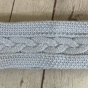 Northeast Outfitters Snug Cozy Cabin Texture Play Headband Ice Blue One Size