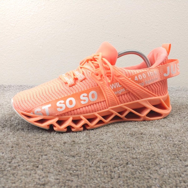 Just So So Womens Size 10 Running Shoes 41 EU Mango Pink Sneakers Low Top