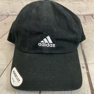 Adidas 145973C Women's AEROREADY Saturday 2.0 100% Cotton Cap Black OSFA